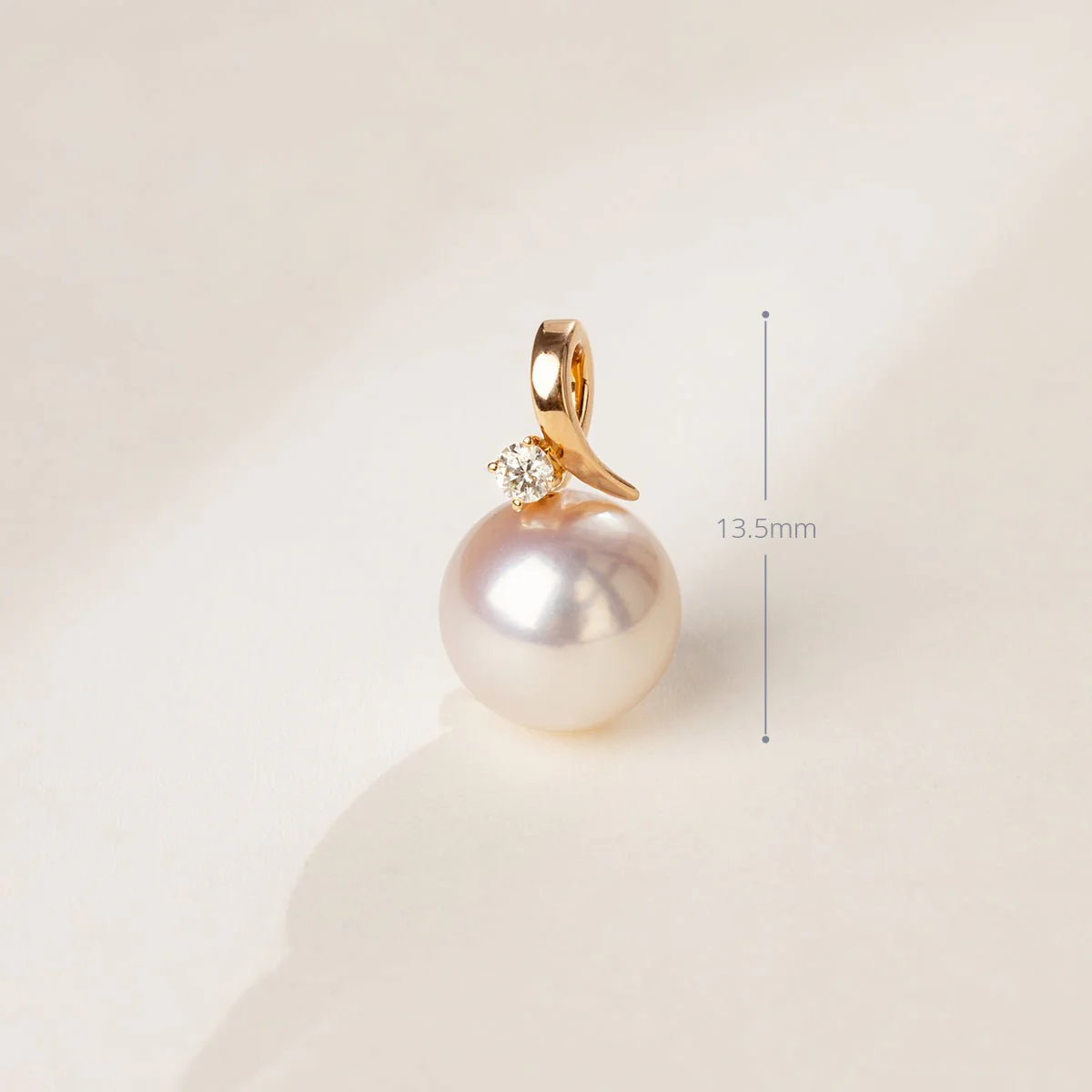 18K Solid Gold Diamond Lucky Fruit Pendant - Image 12