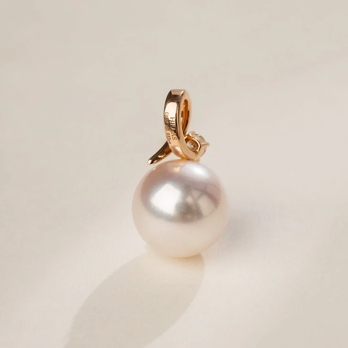 18K Solid Gold Diamond Lucky Fruit Pendant - Image 14