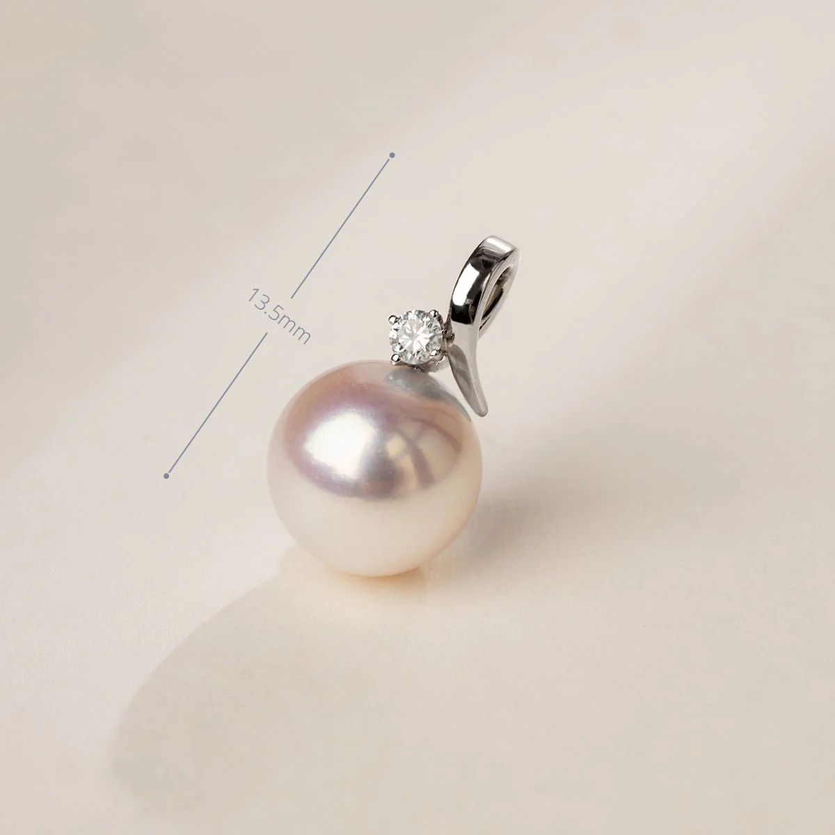 18K Solid Gold Diamond Lucky Fruit Pendant - Image 8
