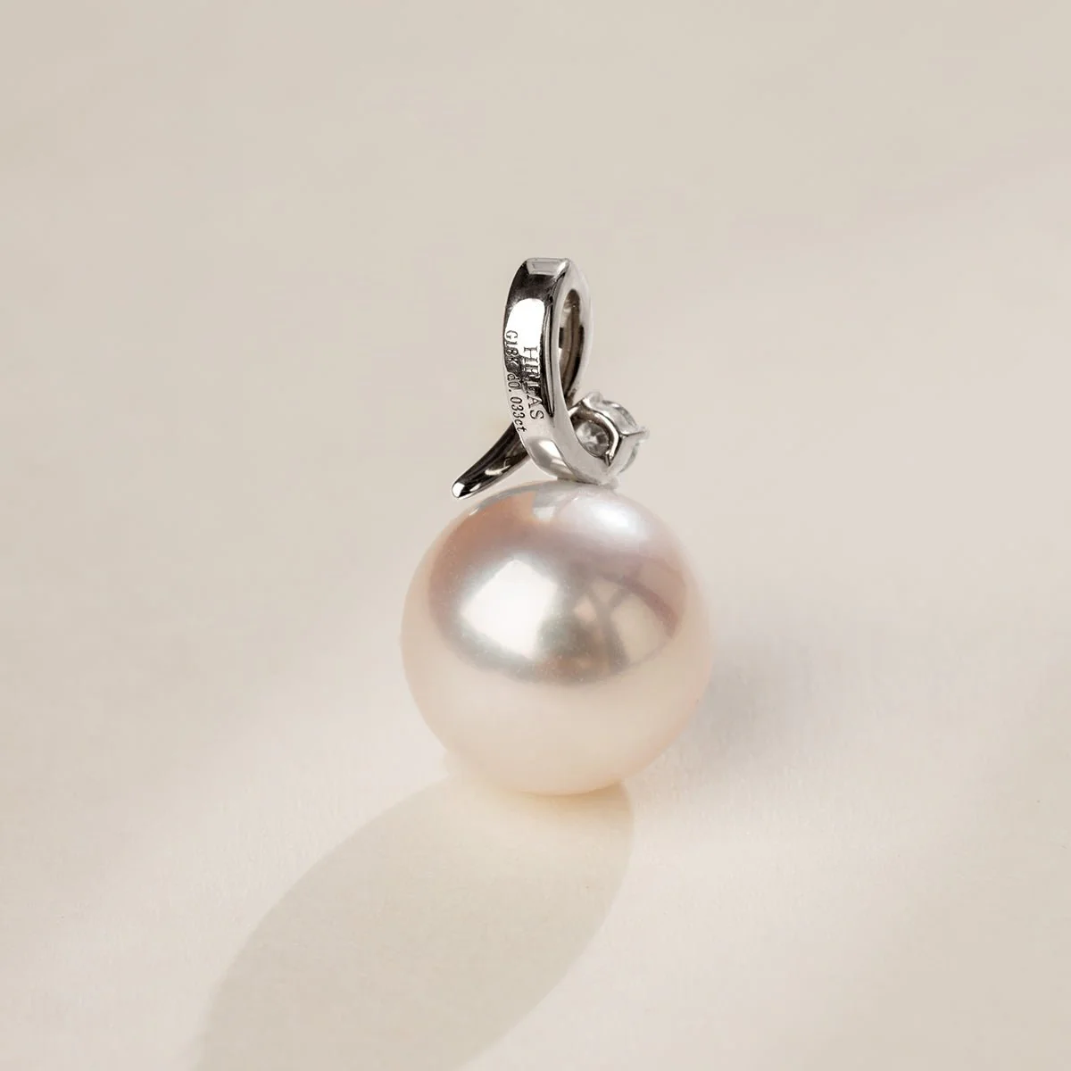 18K Solid Gold Diamond Lucky Fruit Pendant - Image 9