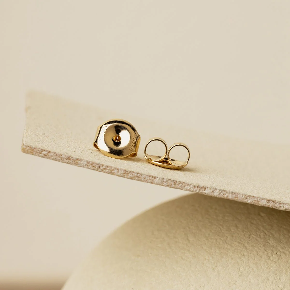 Akoya Pearl 18K Gold Diamond Parallel Grace Studs Earrings - Image 6