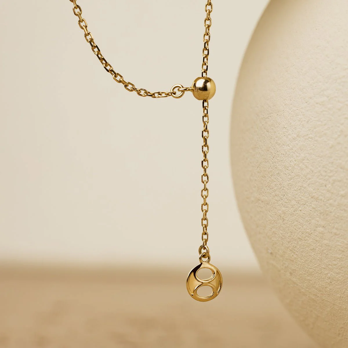 Akoya Pearl 18K Gold Diamond Tension Poise Clasp Necklace - Image 9