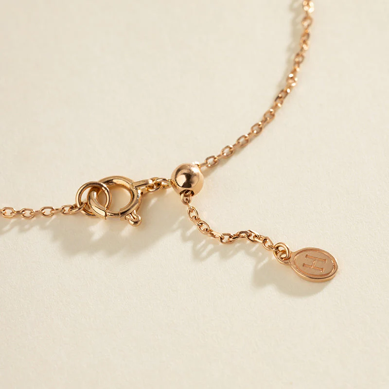 Akoya Pearl 18K Gold Red Heart Bracelet - Image 5