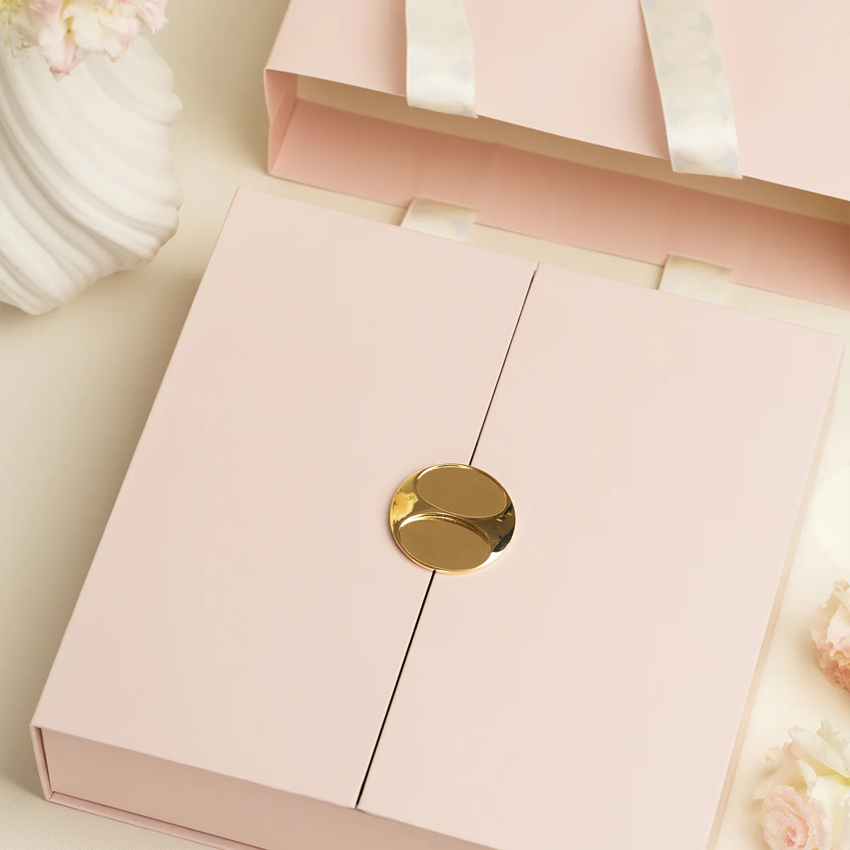Duo-Door Pink Heart Clip Keepsake Gift Box - Image 9