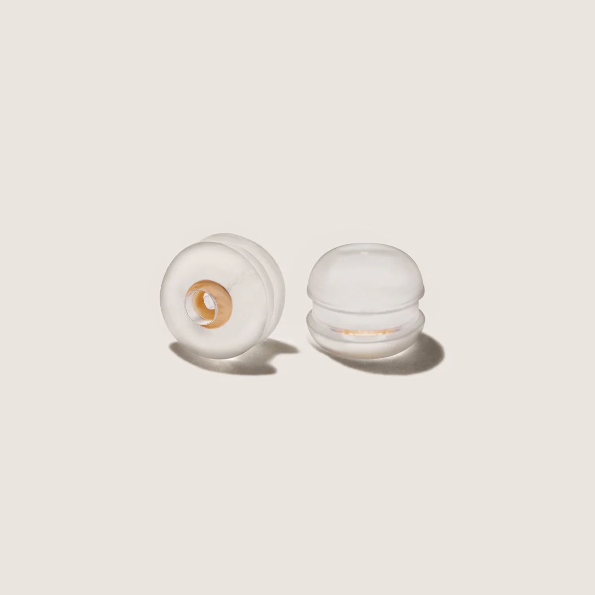 10K Rose Gold Ribbon Design Stud Earrings - Image 8