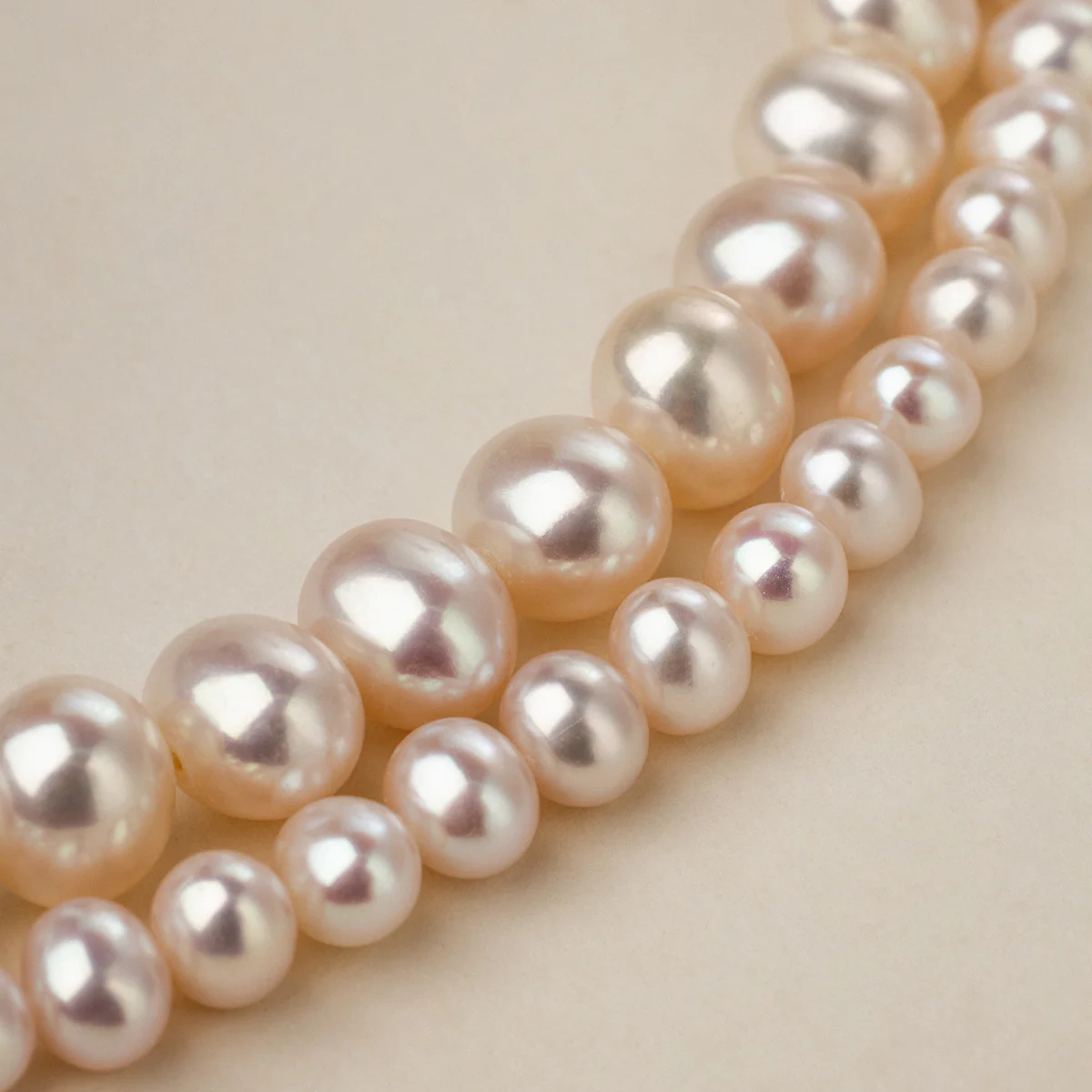 Freshwater Pearl 925 Sterling Silver Ball Clasp Versatile Necklace - Image 5