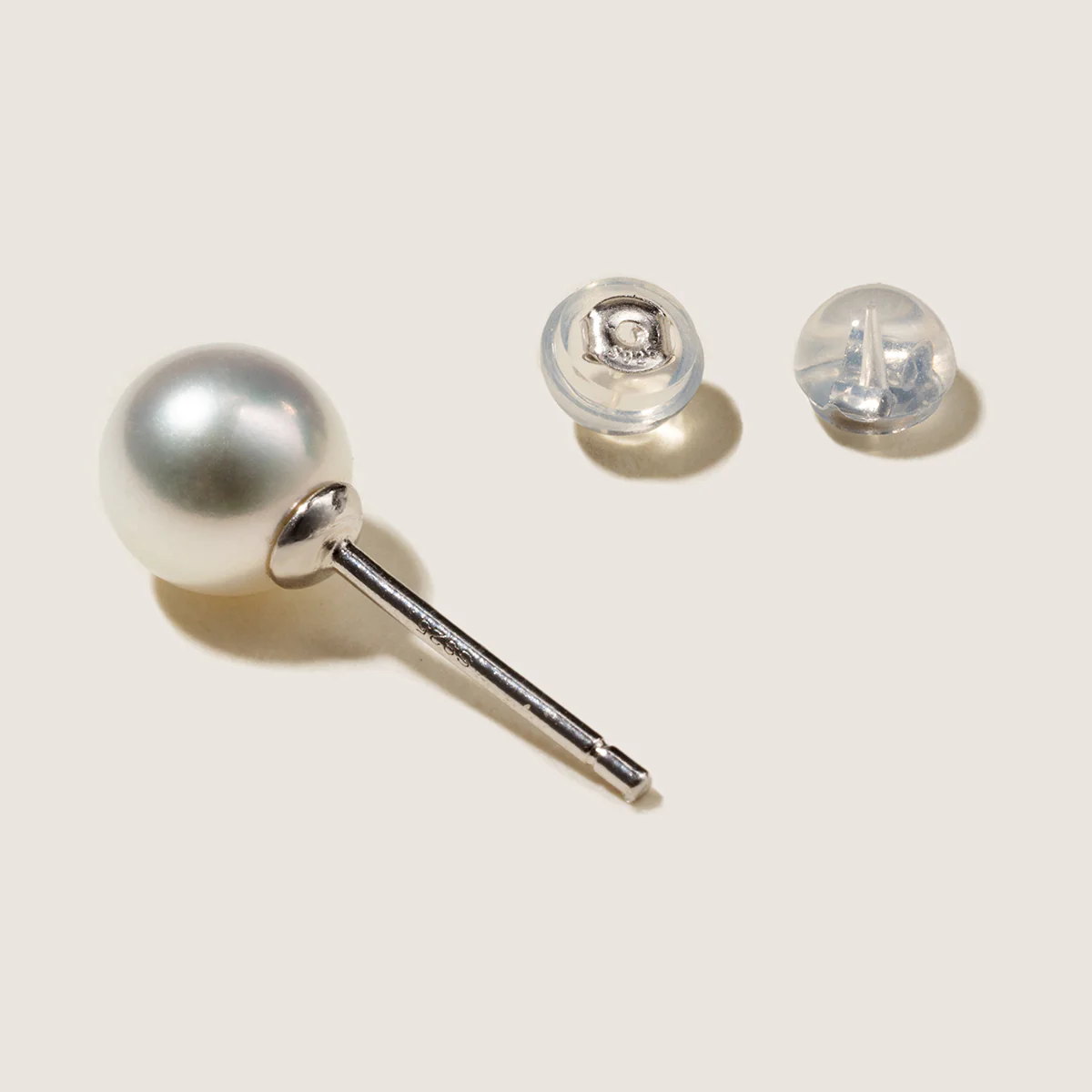 Freshwater Pearl 925 Sterling Silver Classic Studs Earrings - Image 12