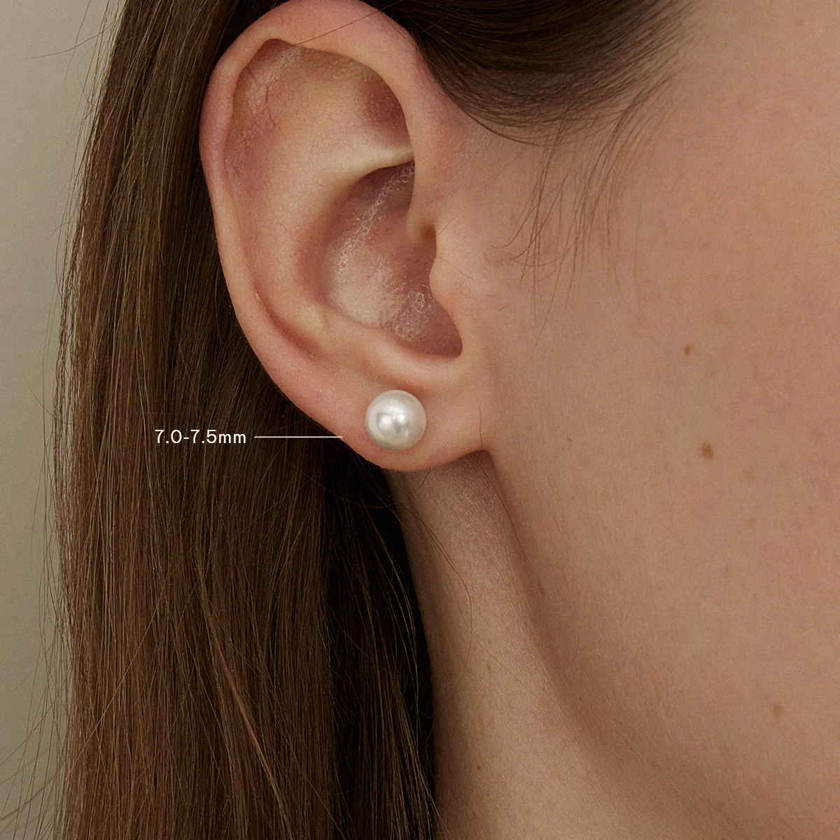 Freshwater Pearl 925 Sterling Silver Classic Studs Earrings - Image 7