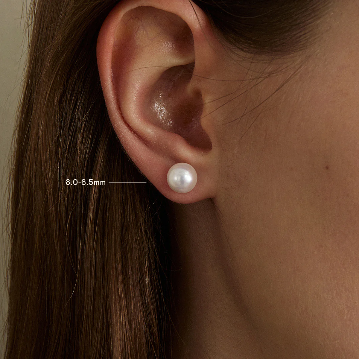 Freshwater Pearl 925 Sterling Silver Classic Studs Earrings - Image 8