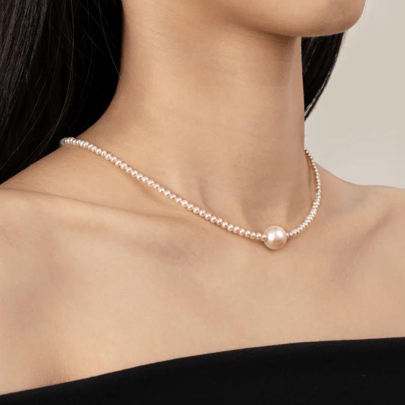 Freshwater Pearl 925 Sterling Silver Surprise Strand Necklace - Image 6