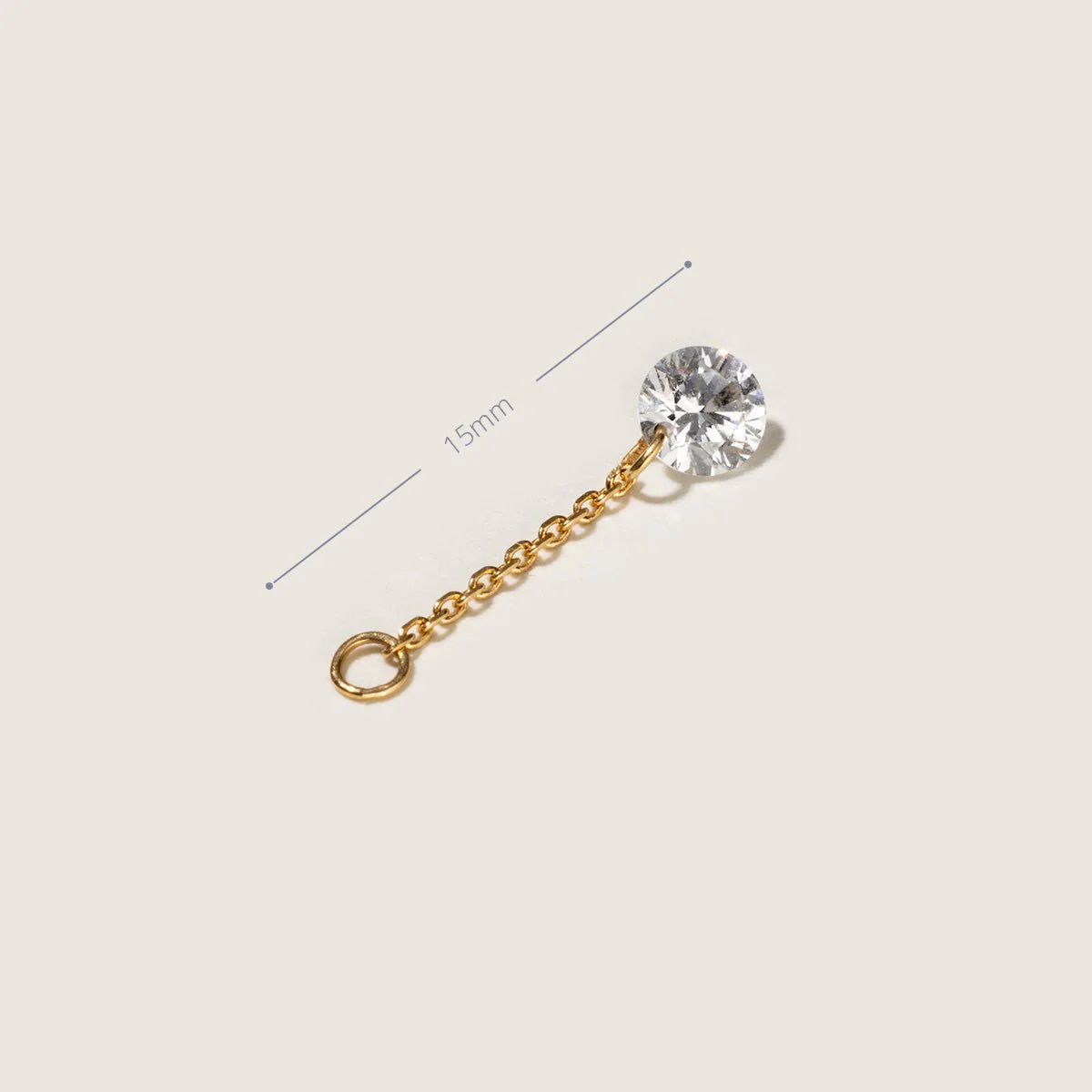 Freshwater Pearls 14K Gold Lab-Grown Diamonds Flicker Modular Earrings - Image 5