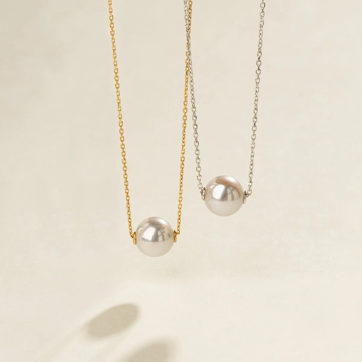 Akoya 18K Gold Pearl Necklace - Image 10