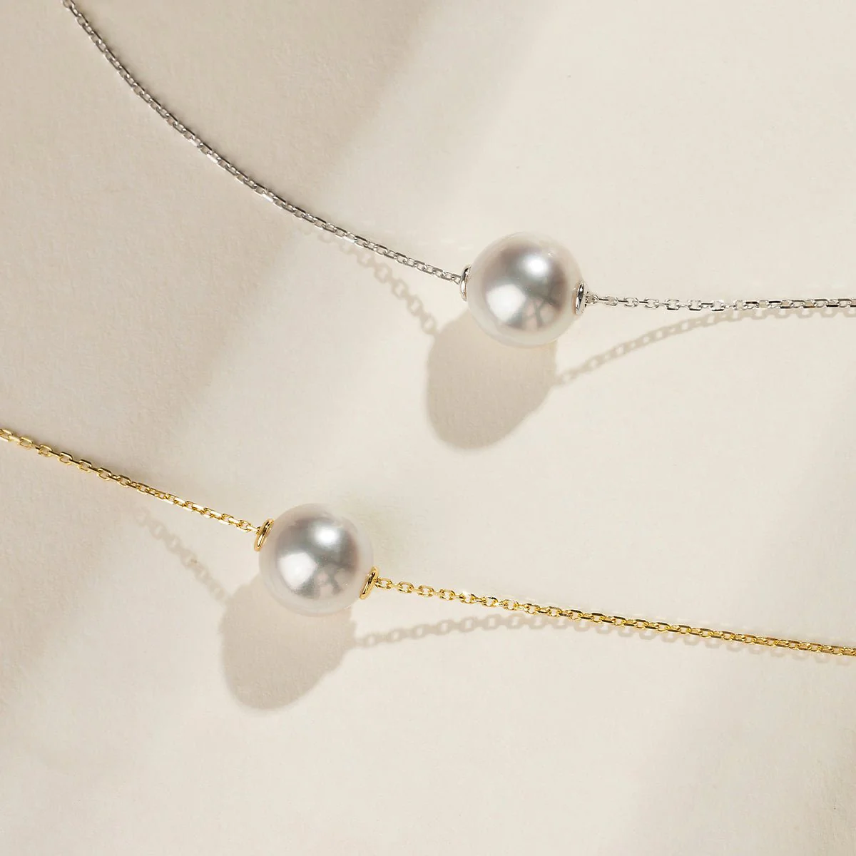 Akoya 18K Gold Pearl Necklace - Image 11