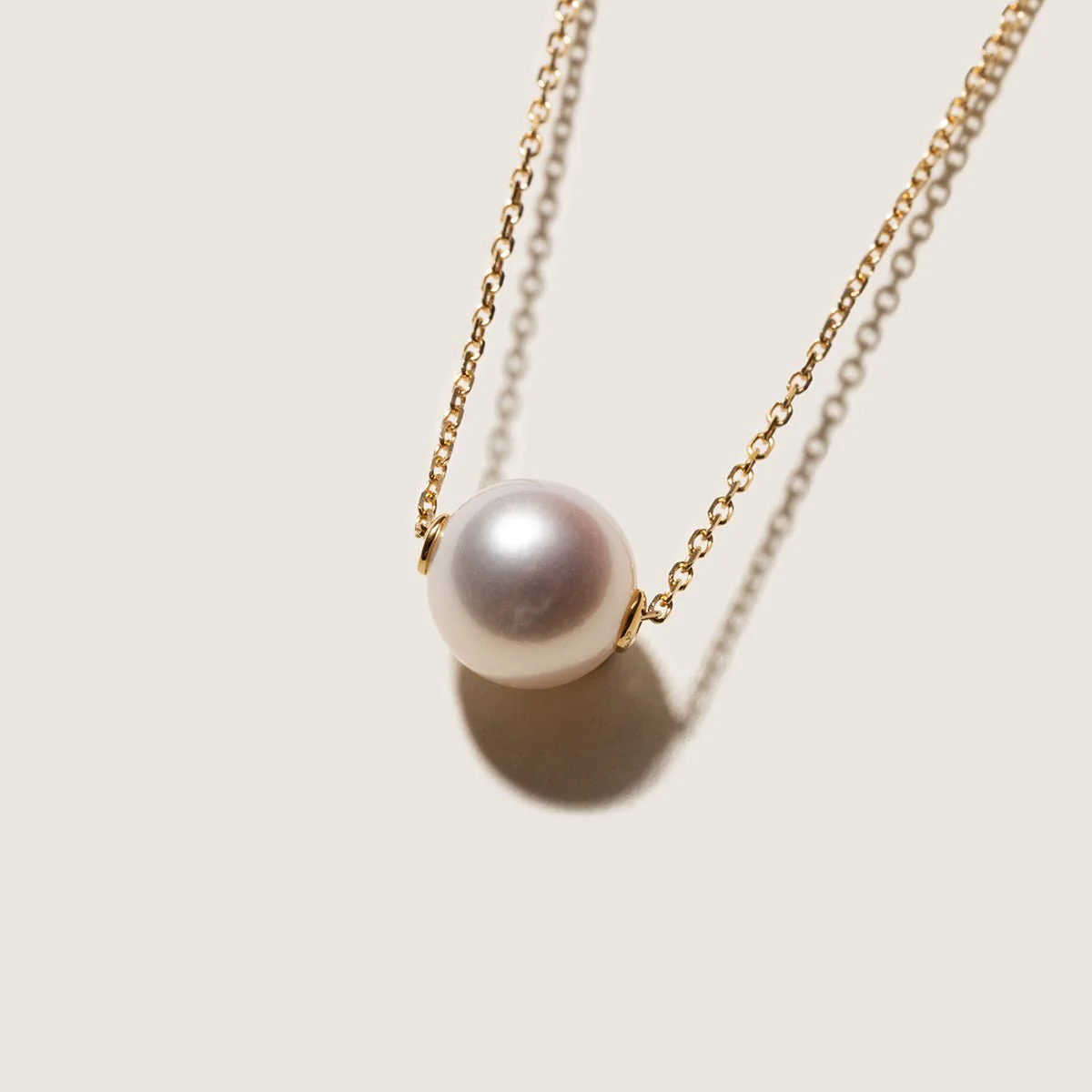 Akoya 18K Gold Pearl Necklace - Image 14