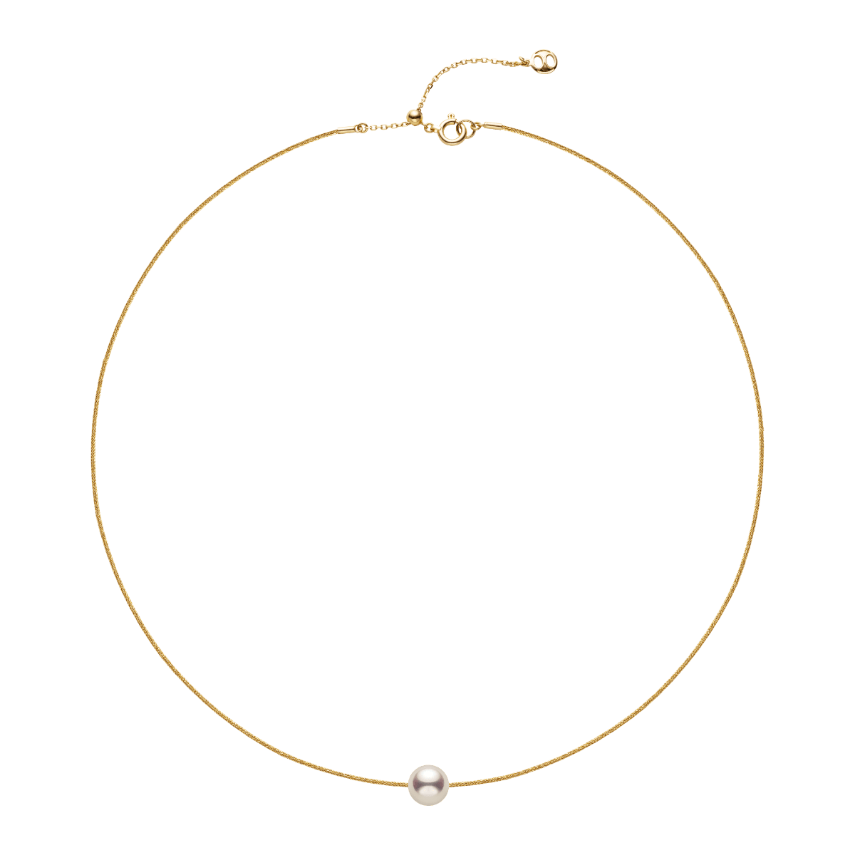 Akoya 18K Gold Pearl Necklace - Image 3