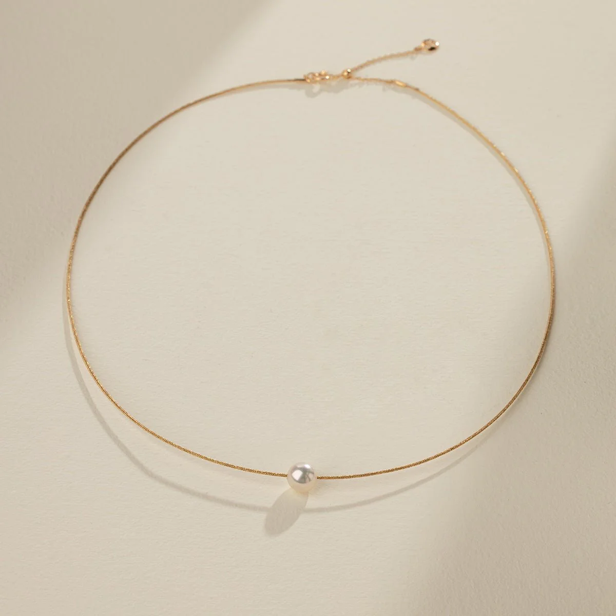 Akoya 18K Gold Pearl Necklace - Image 7