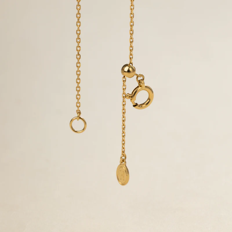 Akoya Saltwater Pearl 10K/18K Yellow Gold Diamond Percentage Necklace - Image 8