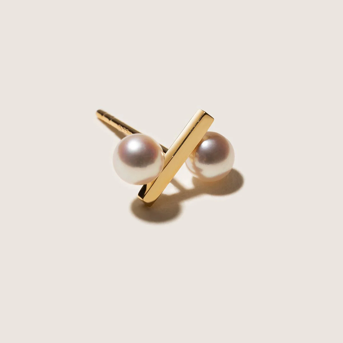 Akoya Saltwater Pearl Earrings 18K Gold Earrings - Image 6