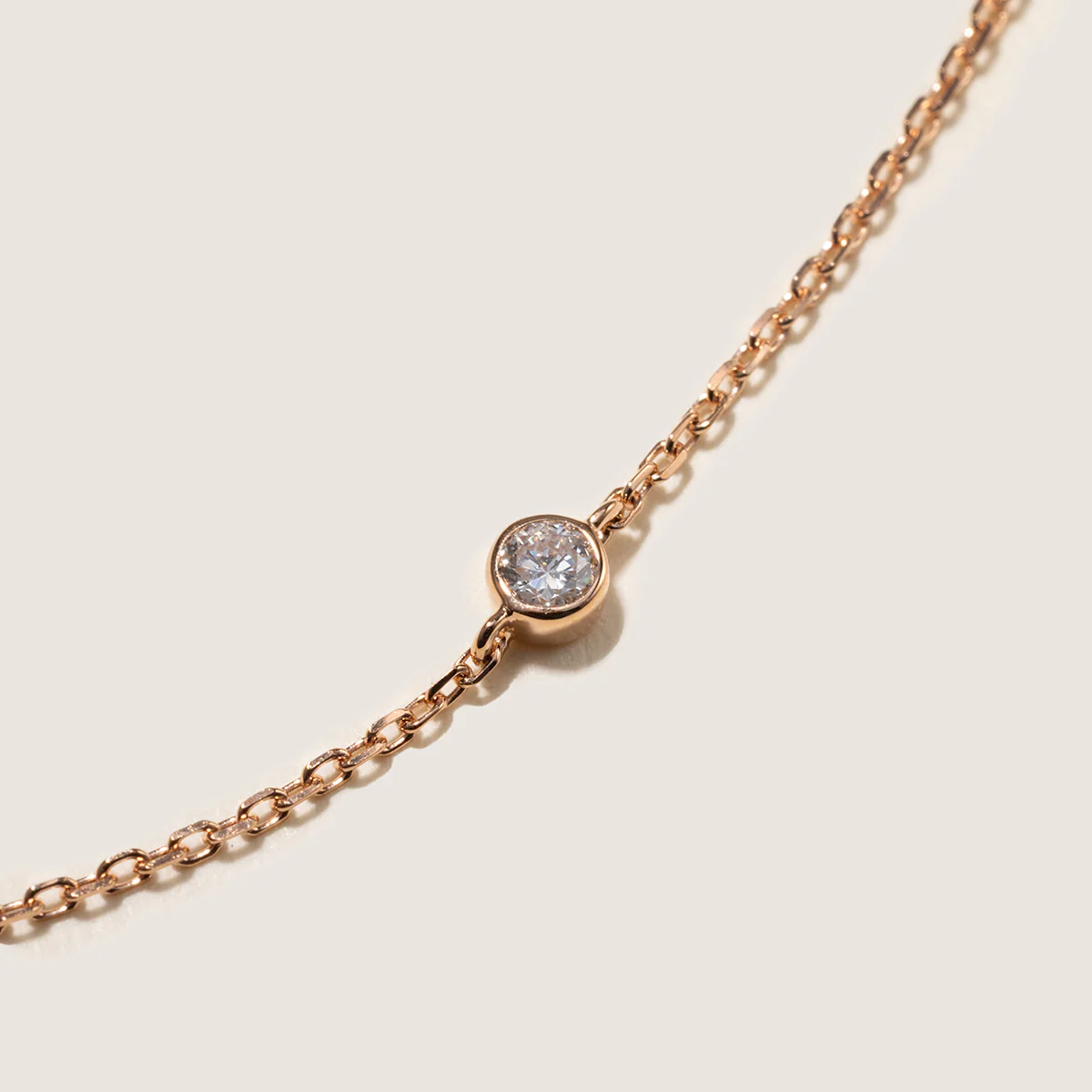 Red Agate 10K 14K Rose Gold Lab-Grown Diamond Insect Necklace - Image 9